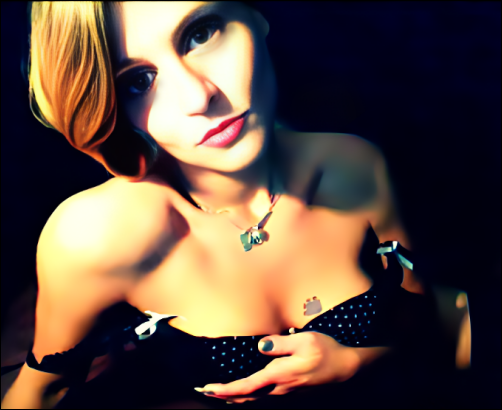 Femdom camgirl Quinn69 dressed as an evil maid during a roleplay cam show on Discord